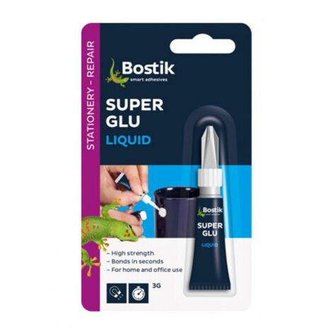 Bostik Superglue Liquid Tube 3g BST80607 (1/5)