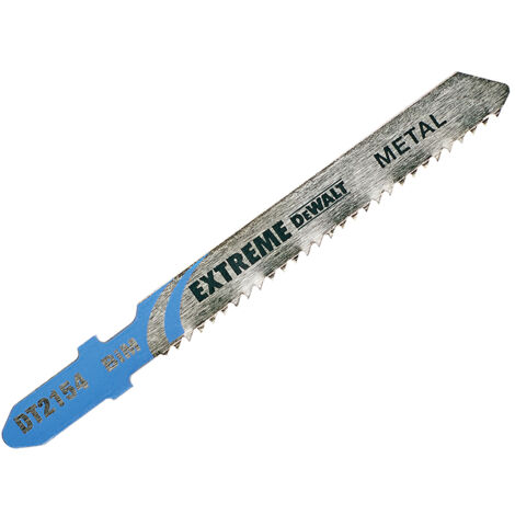 DeWalt DT2154-QZ Jigsaw Blade Set for Metal – 86.5 x 1.7 mm, Pack of 3