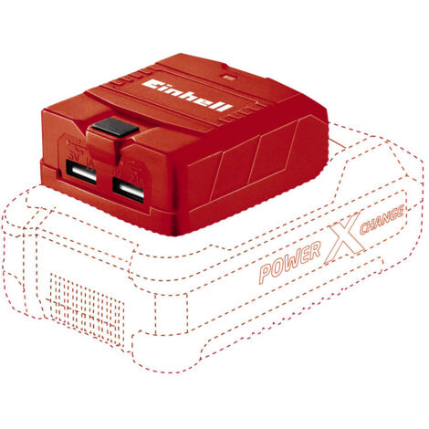 TE-CP 18 Li USB-Solo Power X-Change Battery Adaptor 18V Li-ion