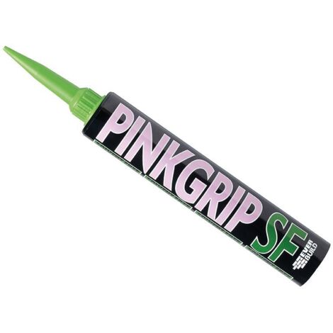 Everbuild SFREEPINK Pinkgrip Solvent-Free Cartridge 380ml EVBPINKSF (1/3)