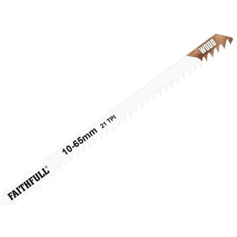Wood Jigsaw Blades Pack of 5 T301CD (1/2)