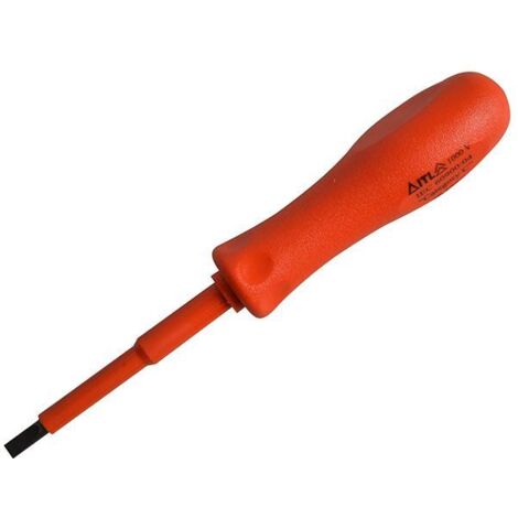 Insulated Electrician Screwdriver 75mm x 5mm (1/3)