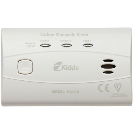 10LLCO 10-Year Sealed Battery Carbon Monoxide Alarm (1/3)