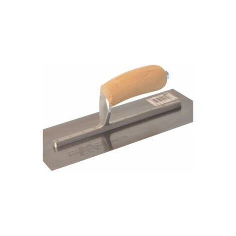 MXS7 Plasterer's Finishing Trowel Wooden Handle 12 x 5in