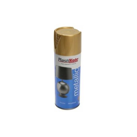 PlastiKote Metallic Spray Gold 400ml PKT620