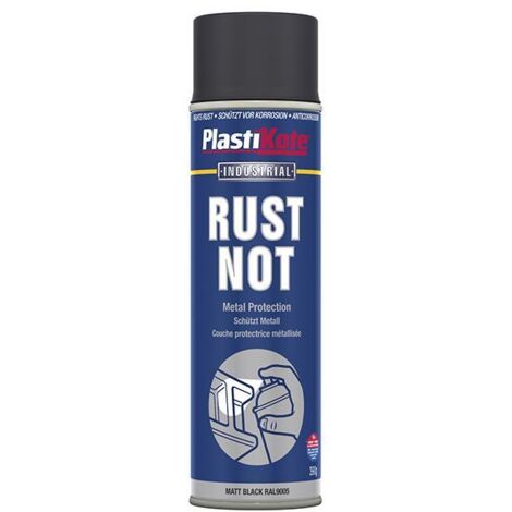 Rust Not Spray Matt Black 500ml (1/3)