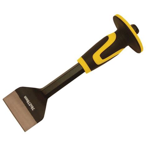 Electrician's Flooring Chisel & Grip 76 x 279mm (3 x 11in) 19mm Shank (1/3)