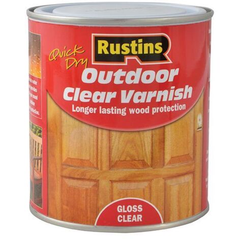 Exterior Varnish Clear Gloss 500ml