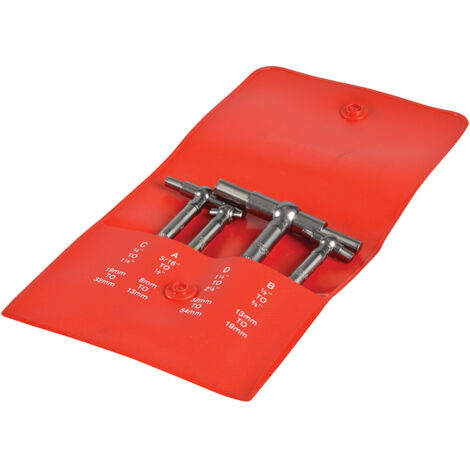 S579GZ Telescopic Gauge Set 4 Piece 8-54mm
