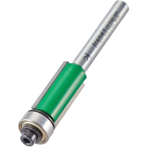 Trend C116 x 1/4 TCT 90° Bearing Guided Trimmer Cutter 12.7 x 25.4mm TREC11614TC