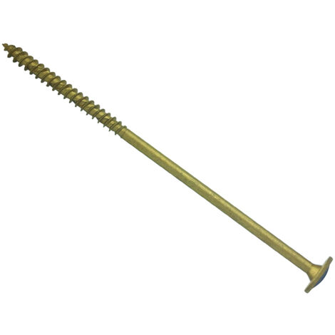 ForgeFix FFCS8160 Wafer Head TORX Compatible Construction T40 Screws Tan 8x160mm Tub 30 FORCS8160