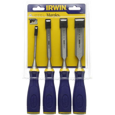 Irwin Marples 10505173 MS500 ProTouch All-Purpose Chisel Set, 4 Piece MARS500S4