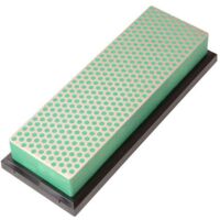 Diamond Whetstone 150mm Plastic Case Green 1200 Grit Extra Fine