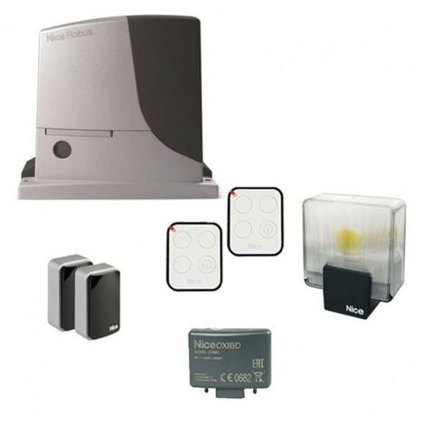 ROBUS BD NICE Kit Automatisme pour portail coulissant 600 Kg RB600BDKCE