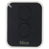 Nice – Télécommande portail 2 canaux 433,92 MHz – Code tournant 52 bits – Alimentation pile CR2032 – Pour automatismes et alarmes