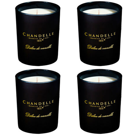 Bougies Dorica Noires - Lot De 2 | 25cm De Hauteur - Brûlent 8h Sans Fumée - Parfaites Pour Restaurant & Dîner