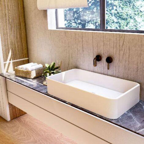 MALO - LAVABO DE ENCIMERA RECTANGULAR - Lavabo