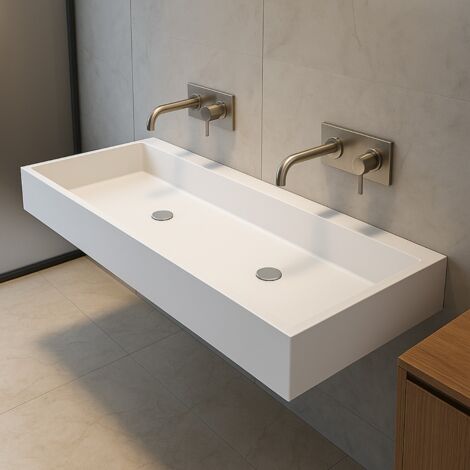 SAMOA II - LAVABO DE ENCIMERA RECTANGULAR - Lavabo