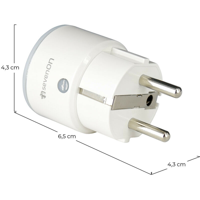 Enchufe WIFI Compacto control vía Smartphone/APP