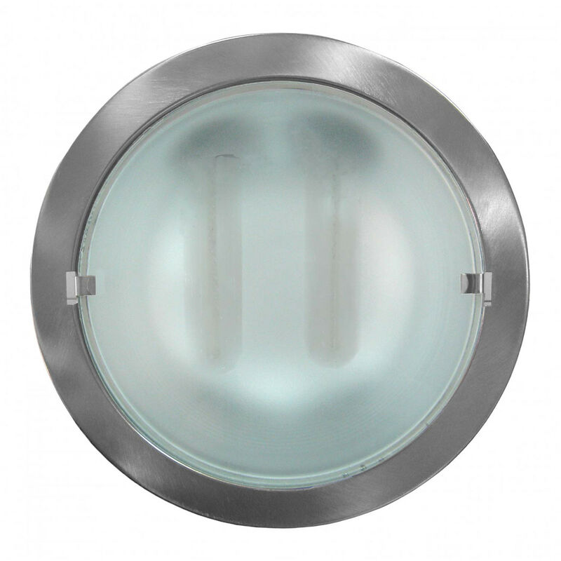 Downlight Empotrable De bajo consumo dayron 64006 casquillo plc g24q3 4 pin incluye 2 bombillas cfl 2u 26w 120º x 1000 4.000k blanco neutro no regulable. color 52w 2600lm ø24cm 4000k 7hsevenon