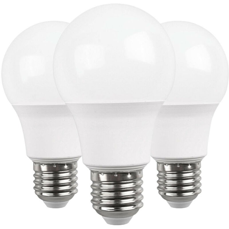 Pack 3 Bombillas LED Estándar E27 9W Equi.60W 806lm 15000H Primer Leader