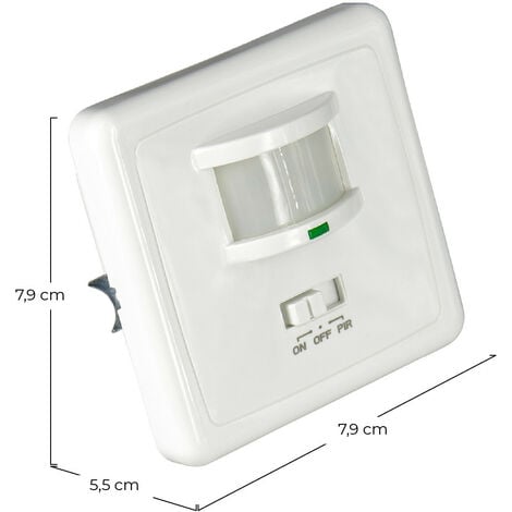 Sensor Crepuscular Mini de empotrar