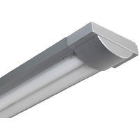 Luminaria Fluorescente 2x18W Tubos T8 G13 2600lm 4000K Aluminio 7hSevenOn