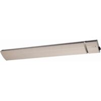Sined Calor Blanco 1800 1800w Radiador Infrarrojo Exterior De Aluminio Blanco No Emite Luz Elemento Calefactor De Aleación De Aluminio Extruido Revestimiento Cerámico Blanco Ip65