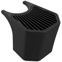 Sined Secchiello Tritone Cubo Bebedero De Polietileno Diseno Italiano Negro