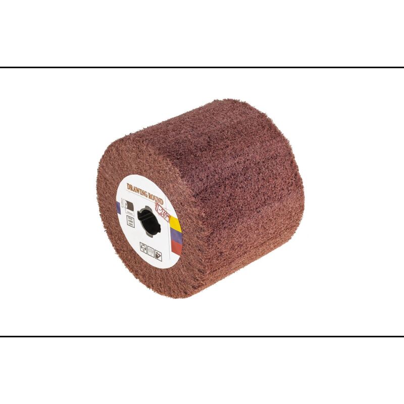 Rouleau abrasif à lamelles - MSW - 110 x 100 mm - Granulation 120 | Leroy Merlin