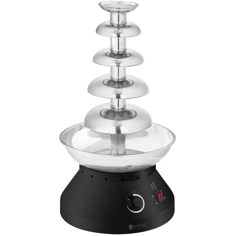 Fontaine À Chocolat Fontaine À Fondue Au Fromage 5 Étages 4 L Acier Inoxydable 2