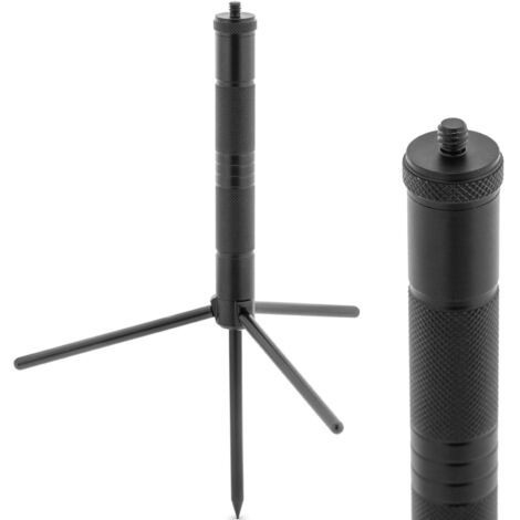 Adaptateur Filetage Sourcing Map 1/4 Femelle Vers M8 Femelle - Alliage Aluminium Noir Pour Micro/Trépied