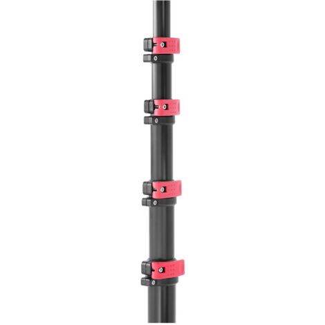 Lave vitre télescopique - avec alimentation en eau - pour panneaux solaires et fenêtres - 1750 - 7200 mm Lave vitre télescopique professionnel Perche télescopique nettoyage