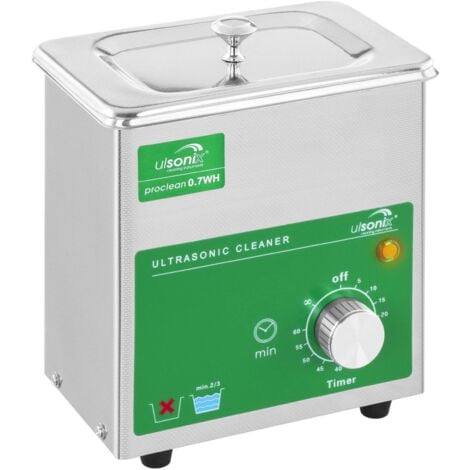 Nettoyeur A Ultrasons Appareil Nettoyage Pression Minuterie 0 7 L
