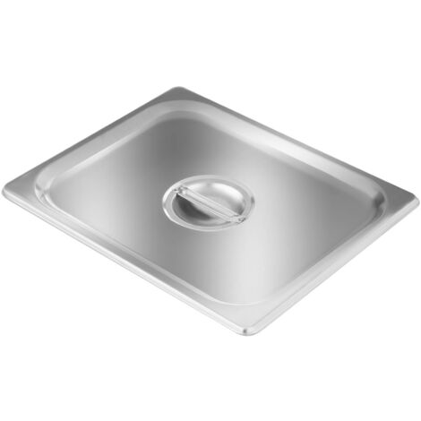 COUVERCLE ROULANT APS Pour Conteneur GN 1/2 - Transparent - Poignée Chromée - Fabrication Allemande