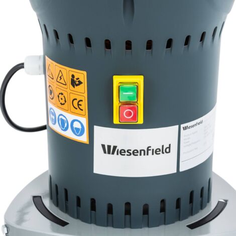 Moulin à céréales électrique 300 kg/h 1 300 W avec support Moulin professionnel