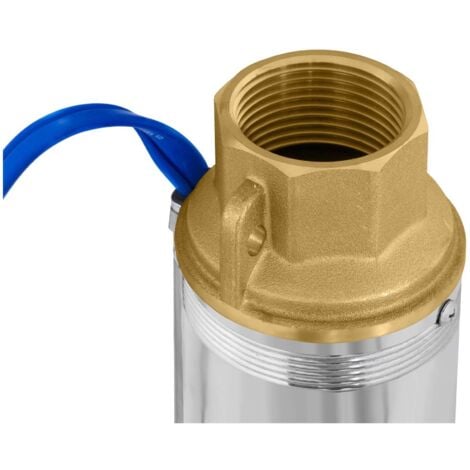 Pompe De Puits Submersible Pompe De Forage Commande 3800 L/H Acier Inoxydable