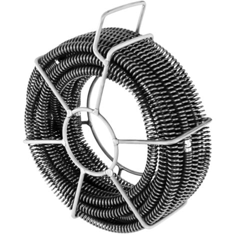 AREBOS Machine de nettoyage de tuyaux 500W 16mm Spirale Nettoyage