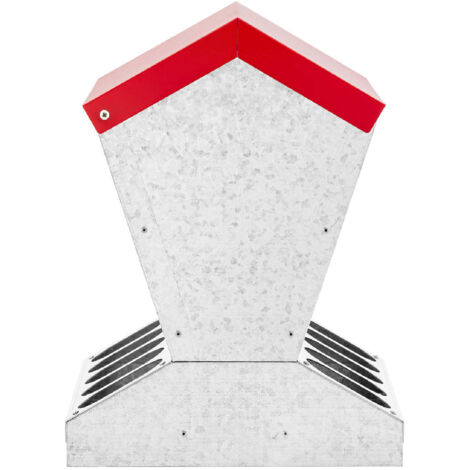 Mangeoire Automatique Pour Volaille Poule Oie Pose Murale 5 Kg Acier Galvanise 27553368