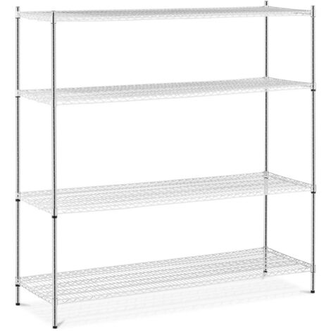 4 Etagere Etabli d'atelier 625kg Charge Lourde Metallique de Rangement  Atelier