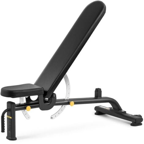 TECTAKE Banc de Musculation Curl Pupitre pour Biceps R?glable en Acier 98  cm x 65 cm x 94 cm Noir