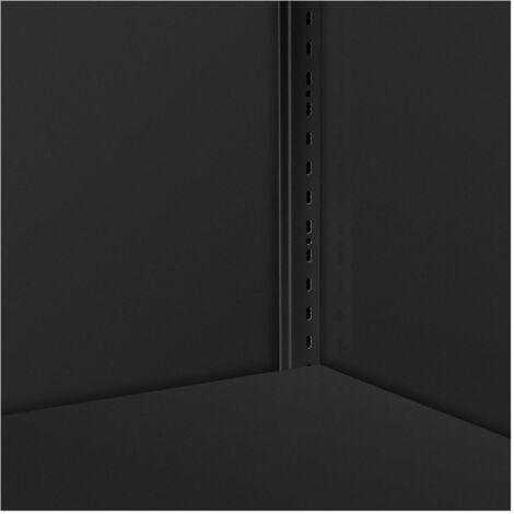 Armoire De Rangement Métallique Meuble De Bureau Verrouillable 180cm Anthracite