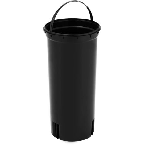 Poubelle À Pédale Pour Salle Bain Bureau Cuisine Acier Inoxydable Brillant 30l