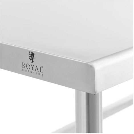 Table De Travail Boucherie En Inox Professionnelle Plan De 12060 cm 91 kg
