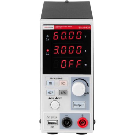 Alimentation De Laboratoire Programmable Stabilisée De Table 60 V 0 - 3 A 180 W