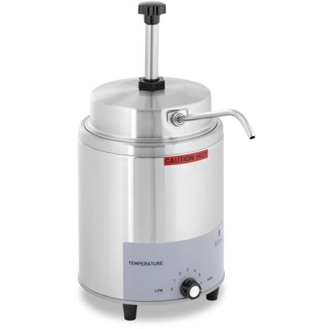Chauffe-Sauce Électrique 160W - Distributeur Sauce Inox - Tempéreuse Chocolat