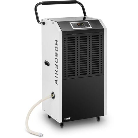 WENKO Saturateur radiateur Fleurs, humidificateur d'air à suspendre avec  crochet inclus, acier inox, Ø 5x20 cm, blanc