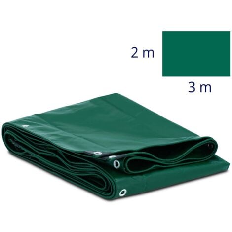 Bâche grise de protection pour remorque Taille XL (200 x 120 x 7 cm)