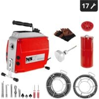 Machine de nettoyage des tuyaux - 570 W - 400 tr / min - Ø 20 - 150 mm
