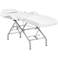 Fauteuil Esthétique Cosmétique Table De Massage Lit Esthétique Soins Blanc 175kg